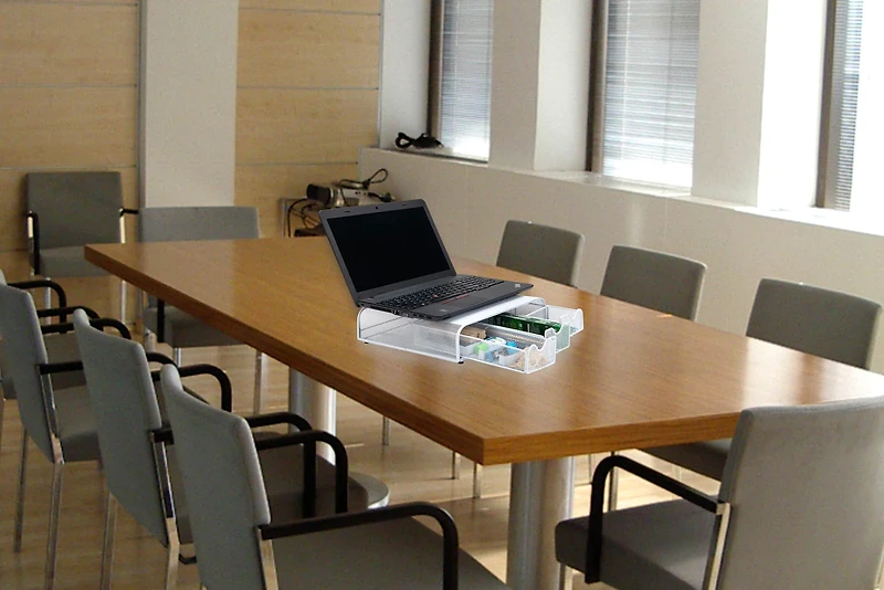 Mind Reader Mesh Storage Monitor Stand