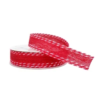 5/8'' x 4yd. Jute Twist Edge Ribbon by Celebrate It®