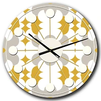 Designart 'Retro Abstract Design Xiii Mid-Century Modern Wall Clock