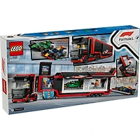 LEGO® City F1® Truck with RB20 & AMR24 F1® Cars Toy Racing Transporter Set