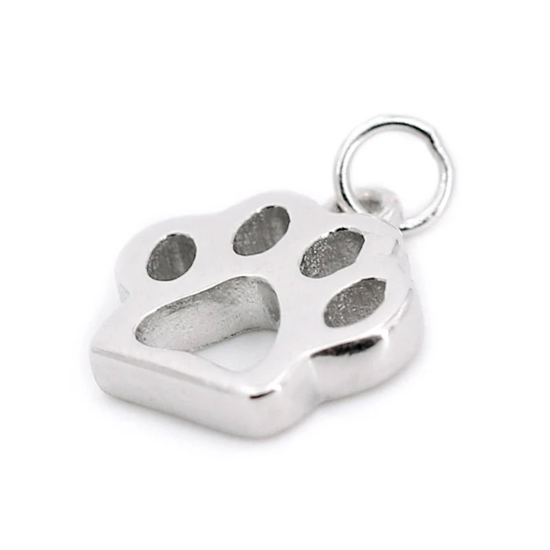 Sterling Silver Paw Icon Charm by Bead Landing™