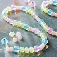 Pastel Faceted Rondelle Beads by Bead Landing™