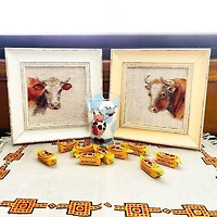 Alisa Cow Cross Stitch Kit