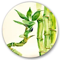 Designart - Bamboo Branches In The Forest VI