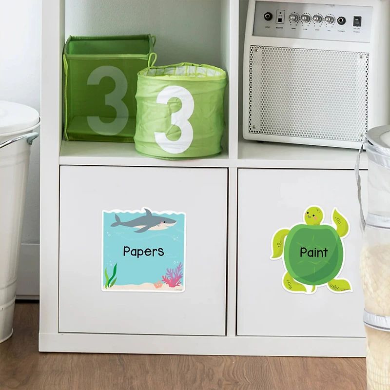 Creative Teaching Press® Sea Friends 6" Designer Cut-Outs, 36 per Pack, 3 Packs