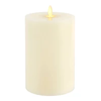 4" x 6" Oscillating Flame LED Pillar Candle by Ashland