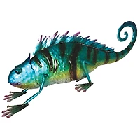 Santa's Workshop 22" Blue Iron Lizard