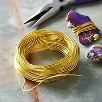 12 Pack: 18 Gauge Gold Aluminum Wire by Bead Landing™