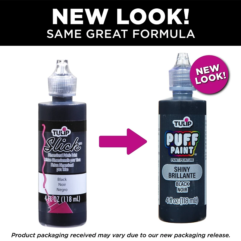 12 Pack: Tulip® Puff Paint™ 4oz. Dimensional Fabric Paint