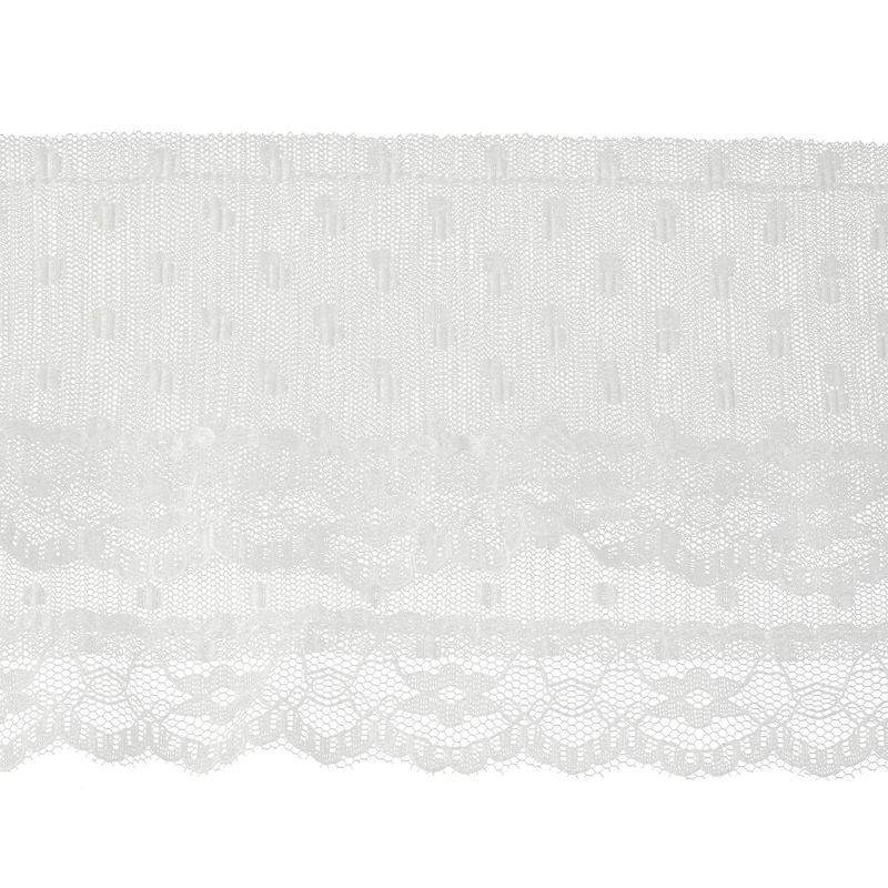 4.5" White Floral Lace Trim by Celebrate It®