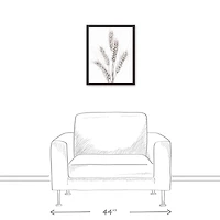 Wheat Photography 16" x 20" Black Framed Canvas