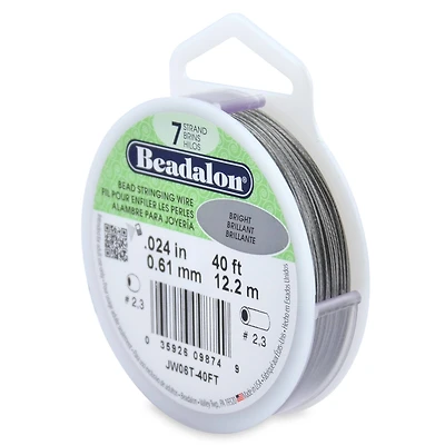 Beadalon® 7 Strand Bead Stringing Wire, 0.61mm