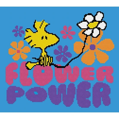 Diamond Dotz® Intermediate Flower Power (Peanuts) Diamond Painting Kit