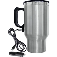 Brentwood 16oz. Stainless Steel Heated Travel Mug