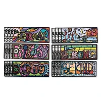 S&S® Worldwide Velvet Art Magnets II, 24ct.