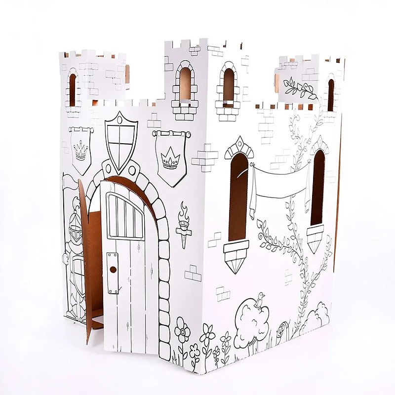 Easy Playhouse Fairy Tale Castle Cardboard Playhouse