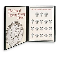 Last Twenty Years of Mercury Dimes