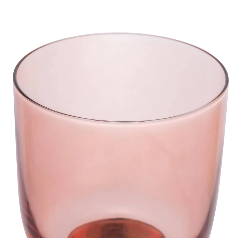 Hello Honey® 6oz. Hand Blown Footed Drinking Glasses Set