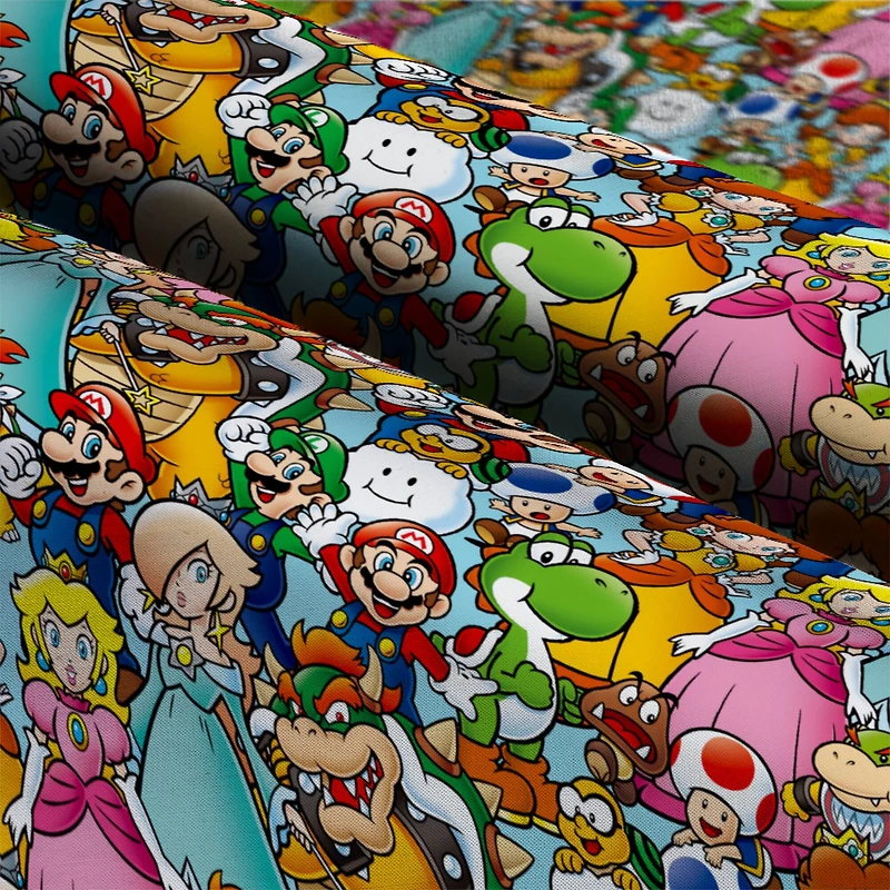 Nintendo® Packed Cotton Fabric
