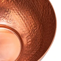 Hello Honey® Copper Finish Round Hammered Metal Bowl Set