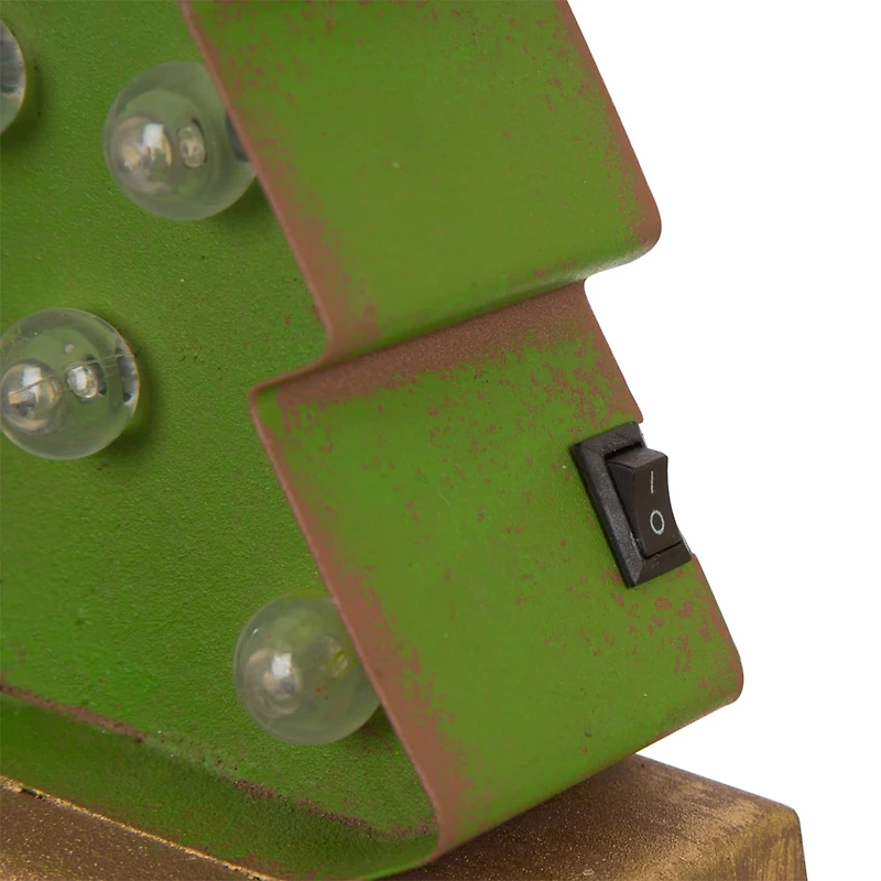 Glitzhome® 7.5" Marquee LED Tree Stocking Holder