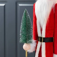 Glitzhome® 42"H Wooden Christmas Santa Nutcracker