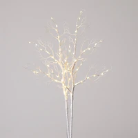 3ft. Artificial White Birch Warm White LED Pre-Lit Branches, 2ct.