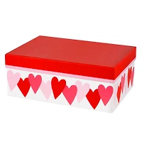 Red & White Hearts Photo Box by Simply Tidy™