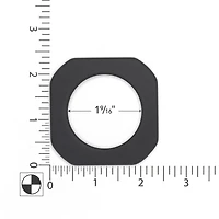 Dritz® Home Matte Black 1.562" Square Curtain Grommets, 8ct.