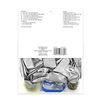 10ft. Silver & White Balloon Garland by Celebrate It™