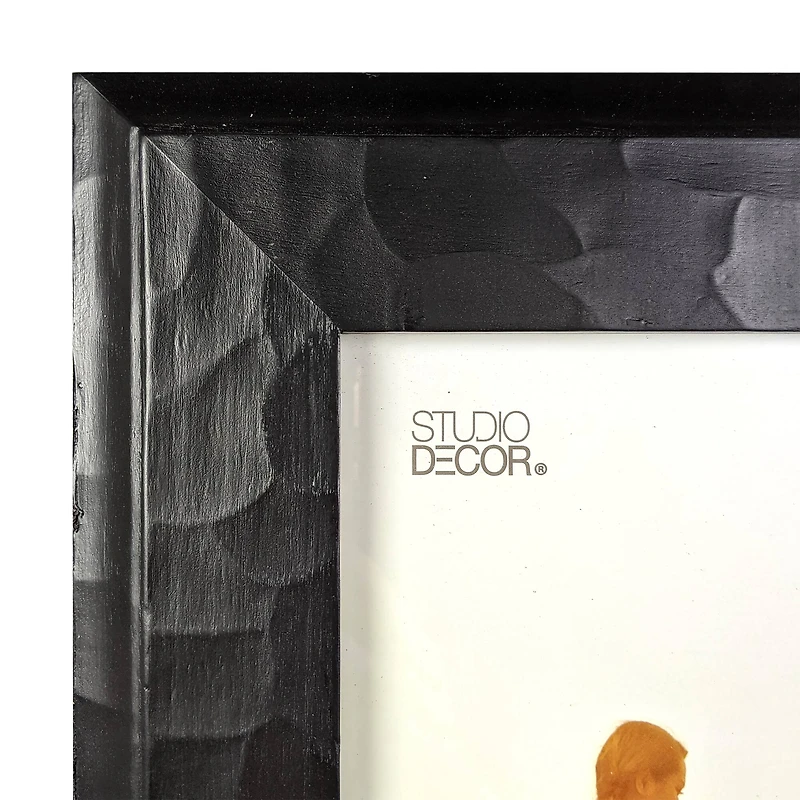 Expressions™ 8" x 10" Black Hammered Frame by Studio Décor®