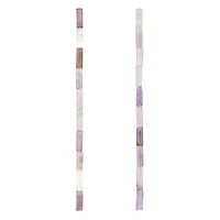 Amethyst Tube Beads, 13mm by Bead Landing™