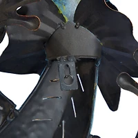 Green Metal Eclectic Wall Decor, 28" x 5"