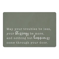 18" x 27" Sage May You Blessings be More Floor Mat