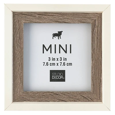 Gray & White Mini Frame by Studio Décor®