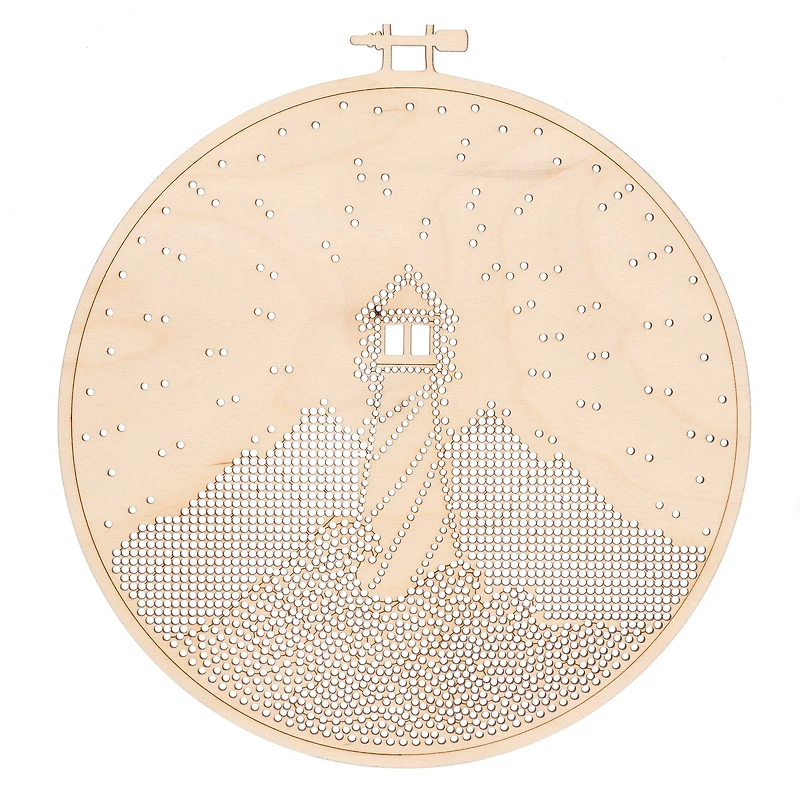 Leisure Arts® Intermediate Lighthouse Wood Stitchery Kit