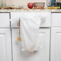 Household Essentials Metal Over the Door Trash Bag Holder