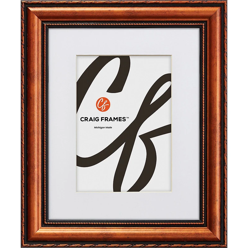 4 Pack Craig Frames Victoria Copper Picture Frame with Mat