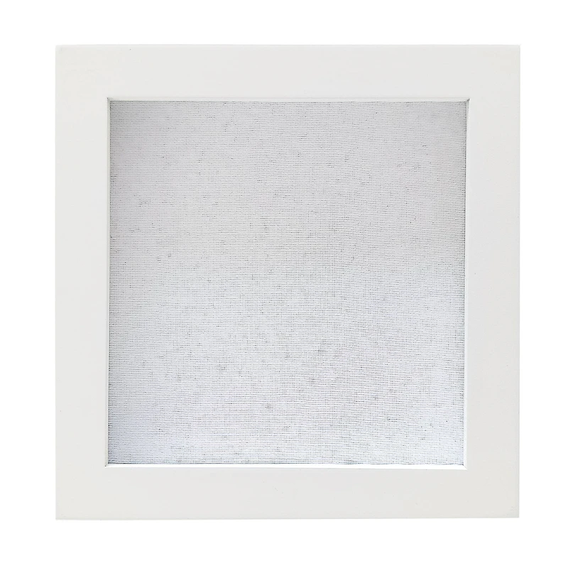 Flat White Display Frame by Studio Décor