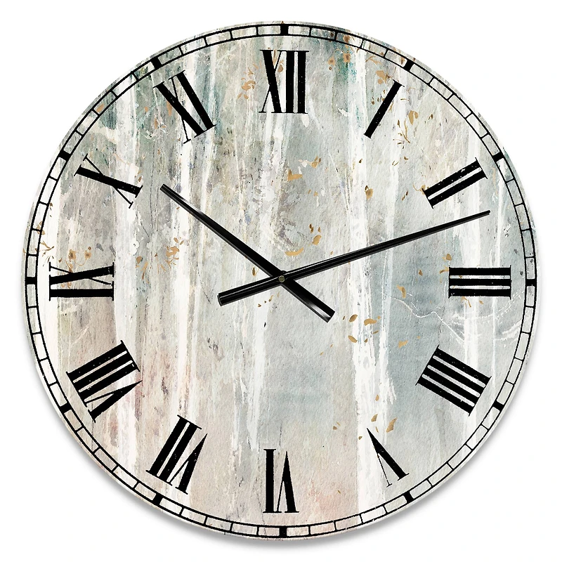Designart A Woodland Walk Into The Forest VII Traditional Wall Clock