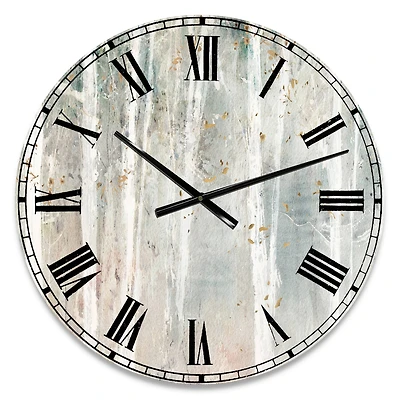 Designart A Woodland Walk Into The Forest VII Traditional Wall Clock