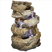 Design Toscano Glacier Peak Cascading Garden Fountain