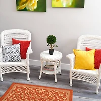 15" Potted Tabletop Boxwood Topiary Tree