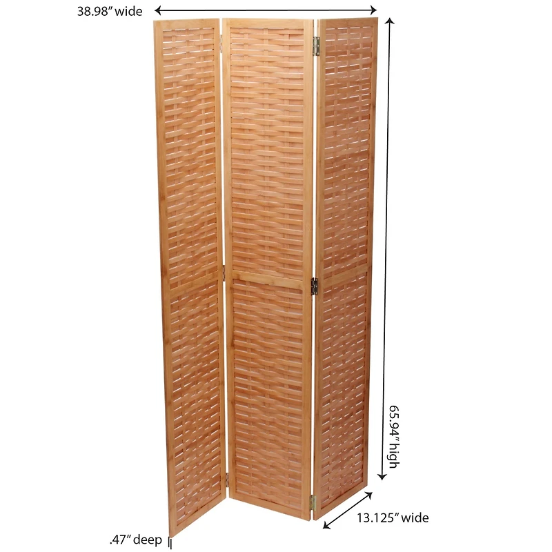 Household Essentials Bamboo Screen