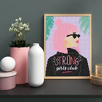 Camelot® Dots Strong Girls Club Diamond Painting Kit