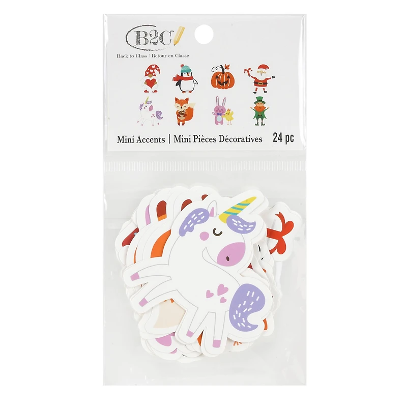 Back to Class Mini Die Cut Holiday Accents