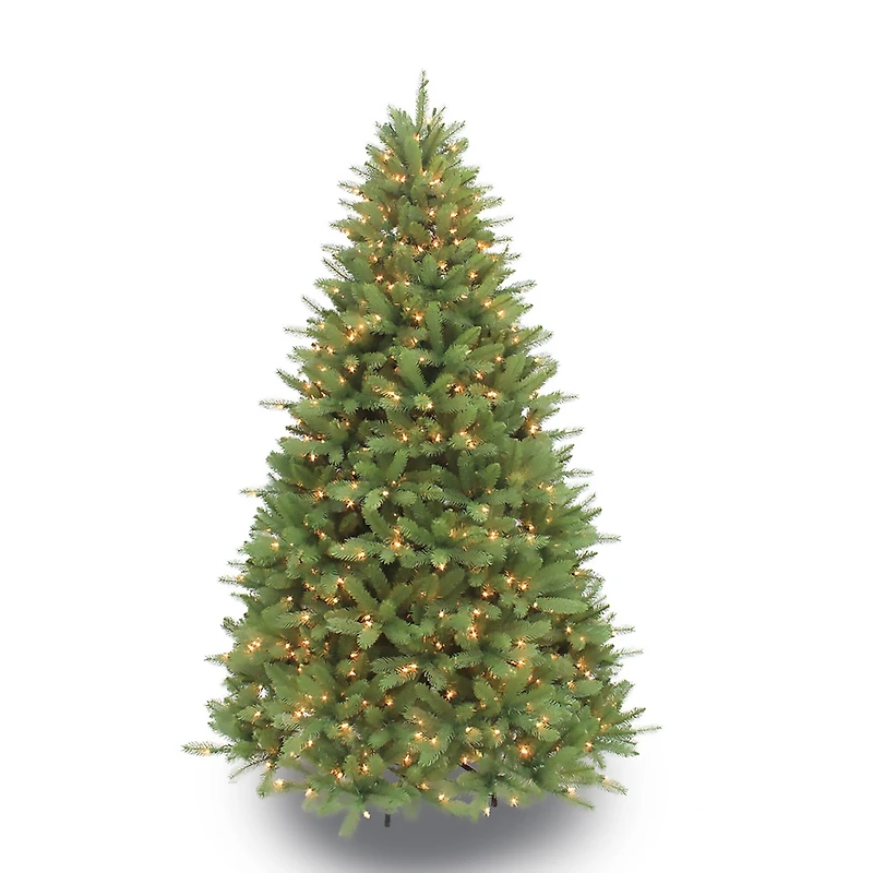 7.5ft. Pre-Lit Douglas Fir Premier Artificial Christmas Tree, Clear Lights