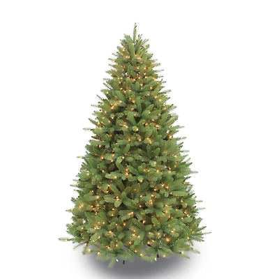 7.5ft. Pre-Lit Douglas Fir Premier Artificial Christmas Tree, Clear Lights