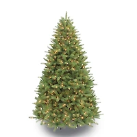 7.5ft. Pre-Lit Douglas Fir Premier Artificial Christmas Tree, Clear Lights
