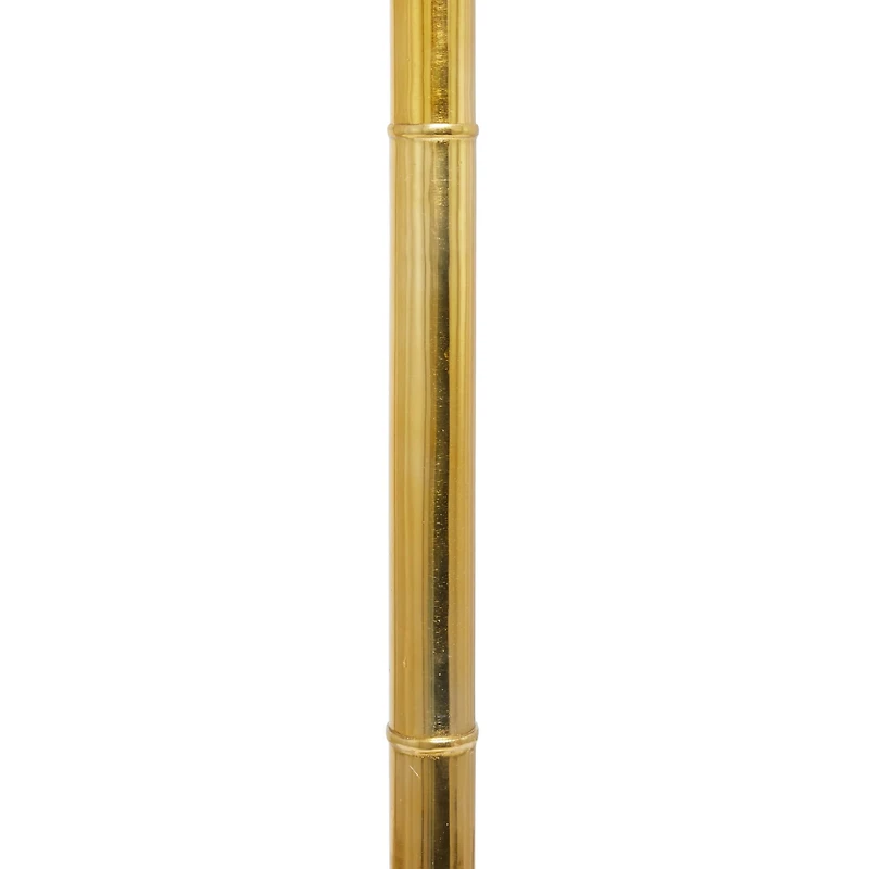 The Novogratz Gold Aluminum Contemporary Coat Rack, 69" x 15" x 15"